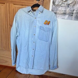Vintage denim Jeff Gordon shirt
